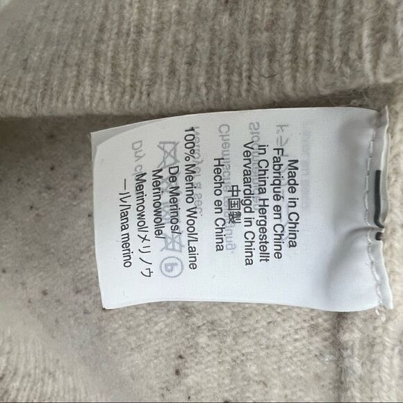 Madewell Oatmeal Sift Wool Sweater Dress - Picture 16 of 16